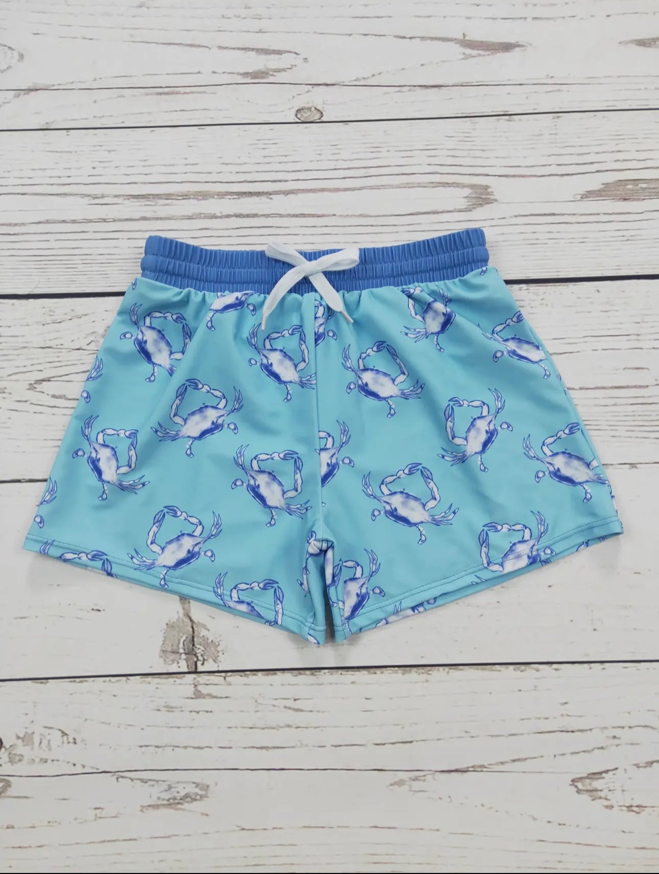 Blue Crab Swim Shorts