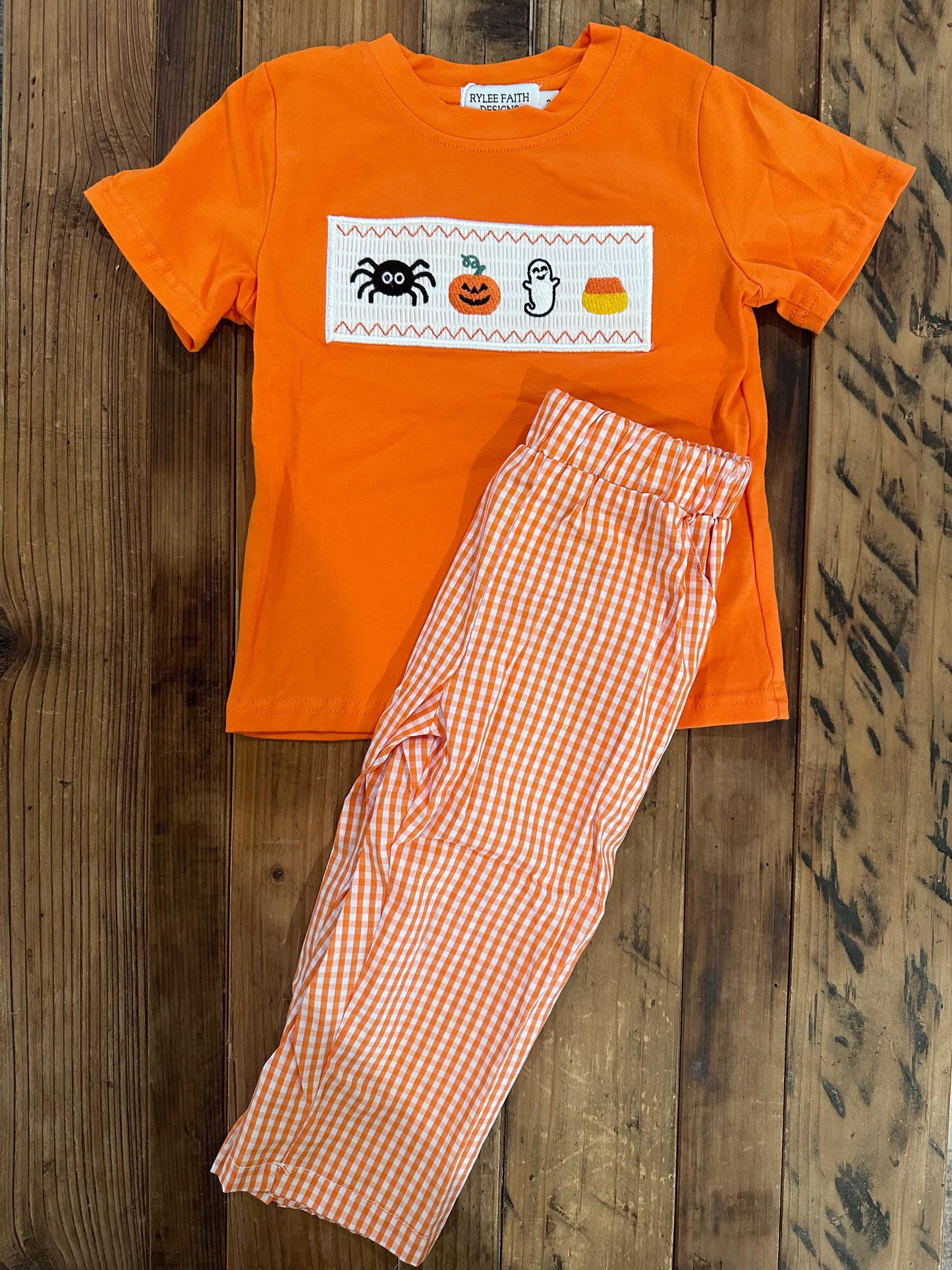 Orange Halloween Set