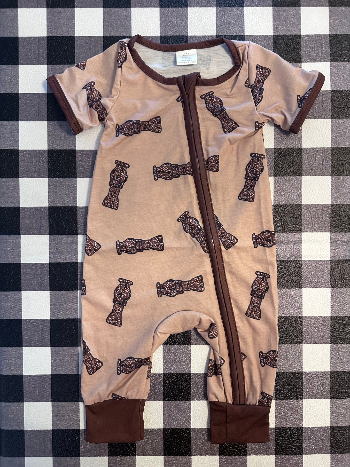 Duck Call Short Sleeved Romper