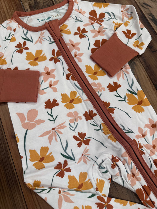 Autumn Blooms Bamboo Sleeper