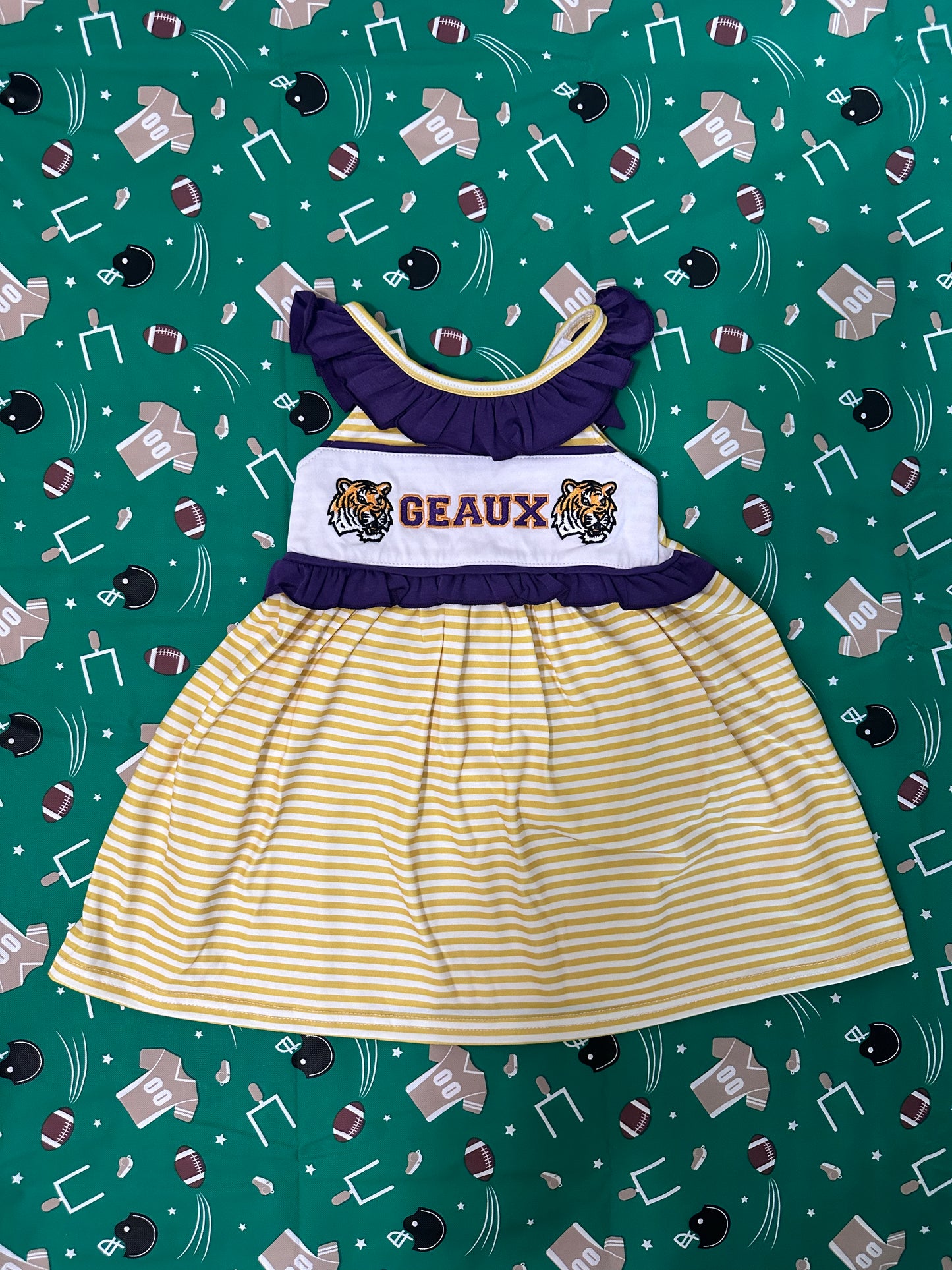 Geaux Tigers Girls Dress