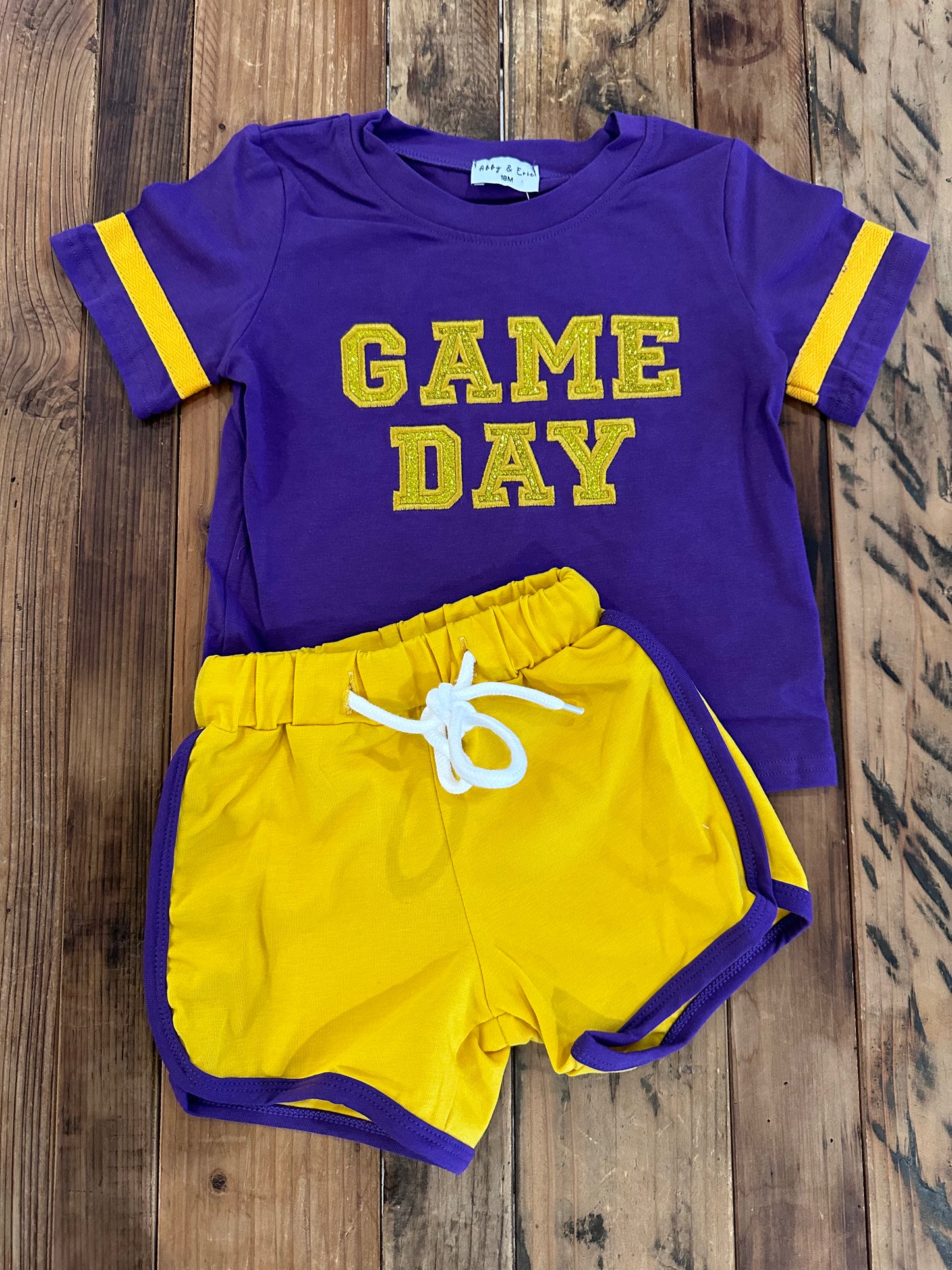 Purple & Gold Game Day Set