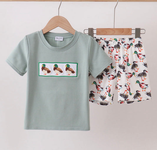 French Knot Duck Set
