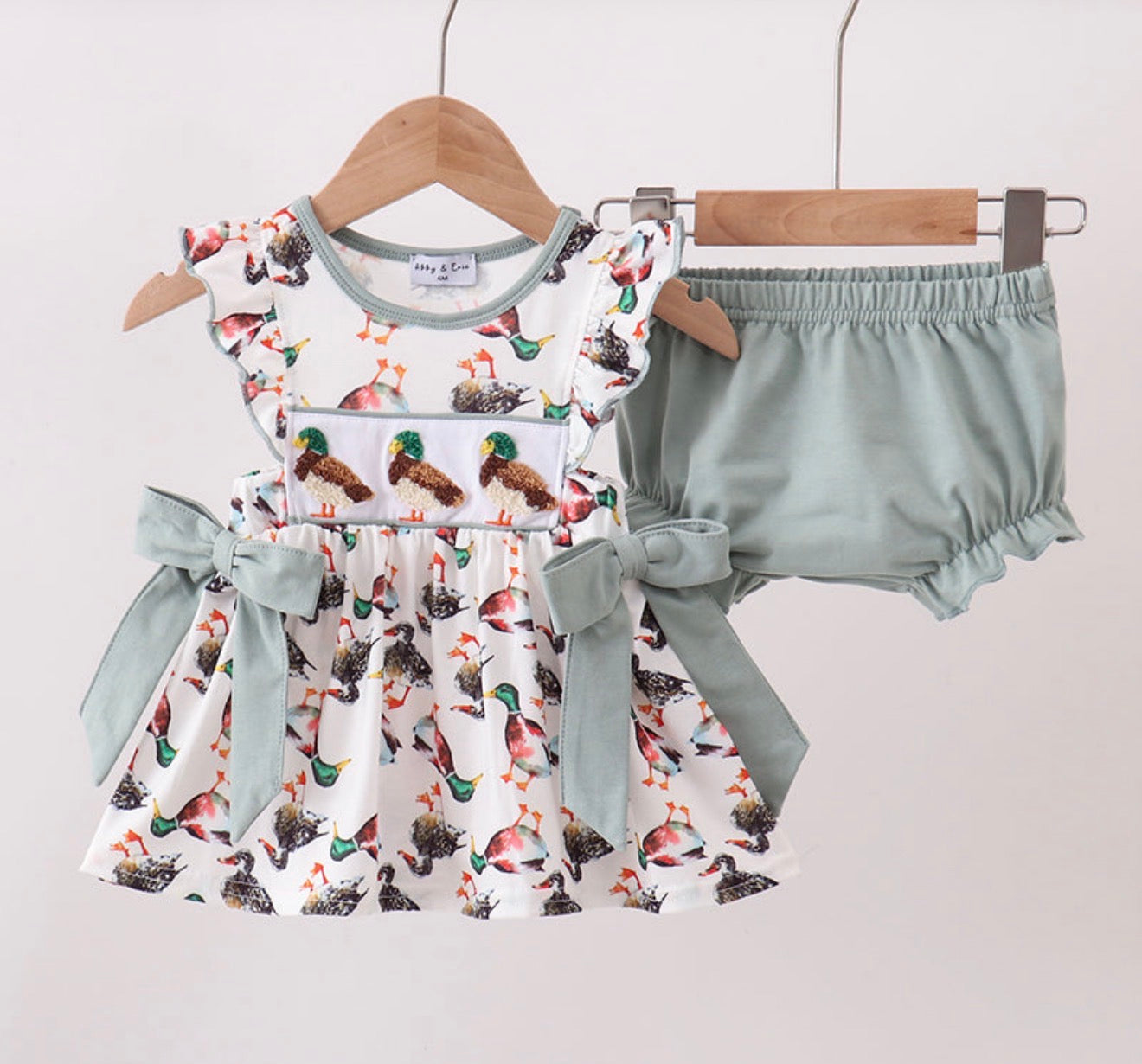 French Knot Duck Bloomers Set