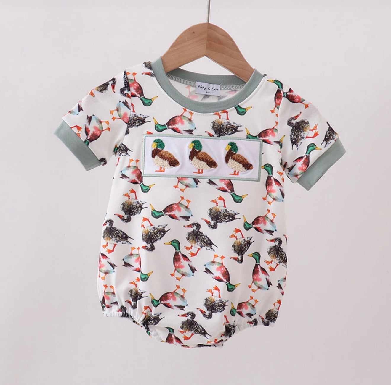 French Knot Boys Duck Bubble