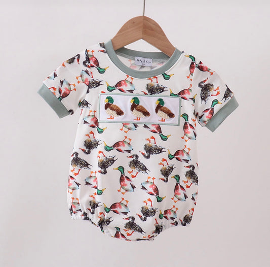 French Knot Boys Duck Bubble