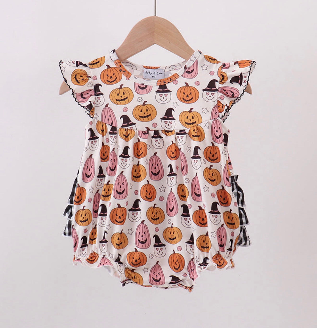 Pumpkin Ruffle Bubble