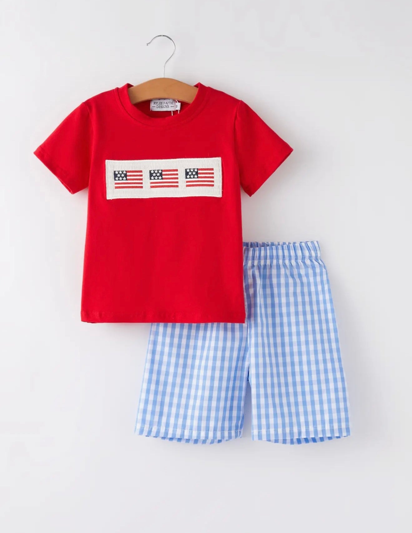 American Flag Boys Set