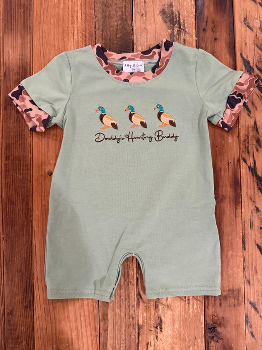 Daddy's Hunting Buddy Romper