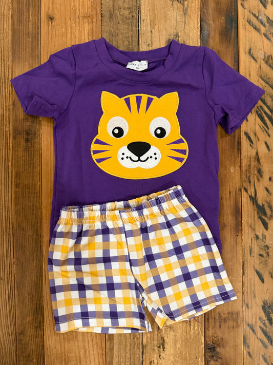 Purple &Gold Tiger Set