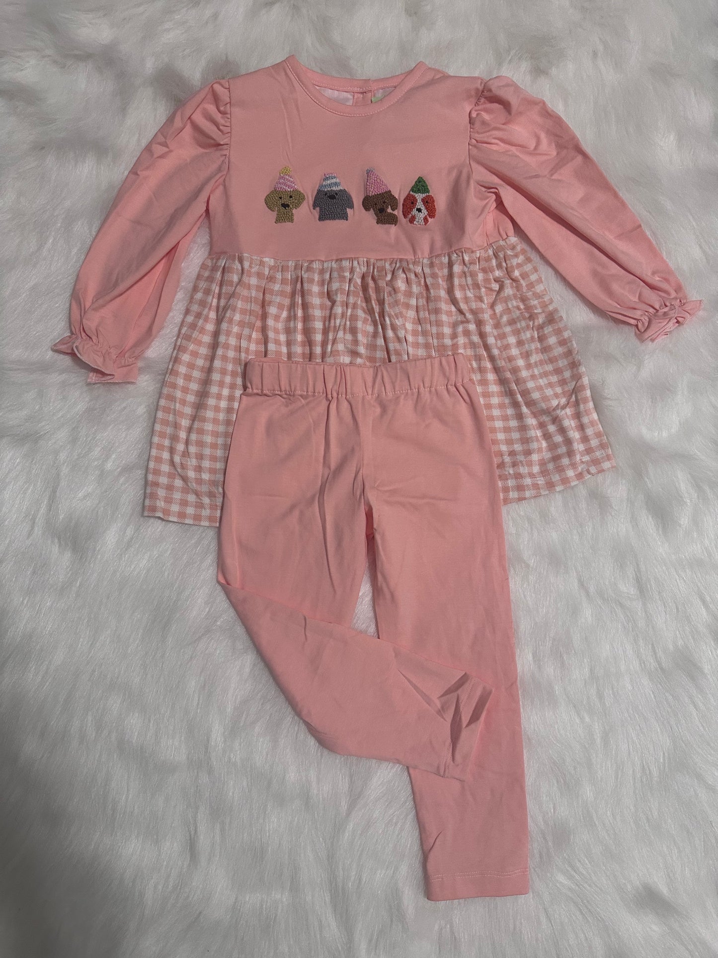 Pink Puppy Party Set